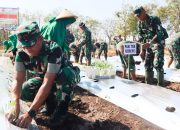 Optimalkan Lahan Kosong, Kodim Bojonegoro Tanam Ribuan Bibit Cabai