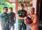 Peringatan HUT ke- 79 TNI, Kodim Bojonegoro salurkan Bantuan Sosial Sembako