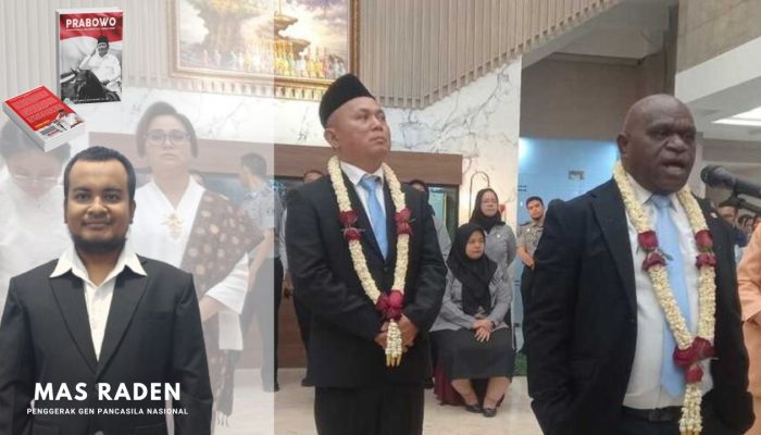 Mas Raden Dukung Berdirinya Kementerian HAM dan Yakin Prabowo Tepat Tunjuk Natalius Pigai dan Mugiyanto sebagai Pemimpin