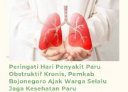 Peringati Hari Penyakit Paru Obstruktif Kronis, Pemkab Bojonegoro Ajak Warga Selalu Jaga Kesehatan Paru