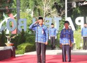 Pemkab Bojonegoro Gelar Upacara Peringatan HUT Ke-53 KORPRI, Dimeriahkan Pemotongan Tumpeng